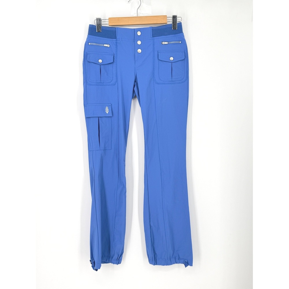 FP Movement Free People Blue Ripstop Cargo Utility Pants Womens XS Y2k Utility